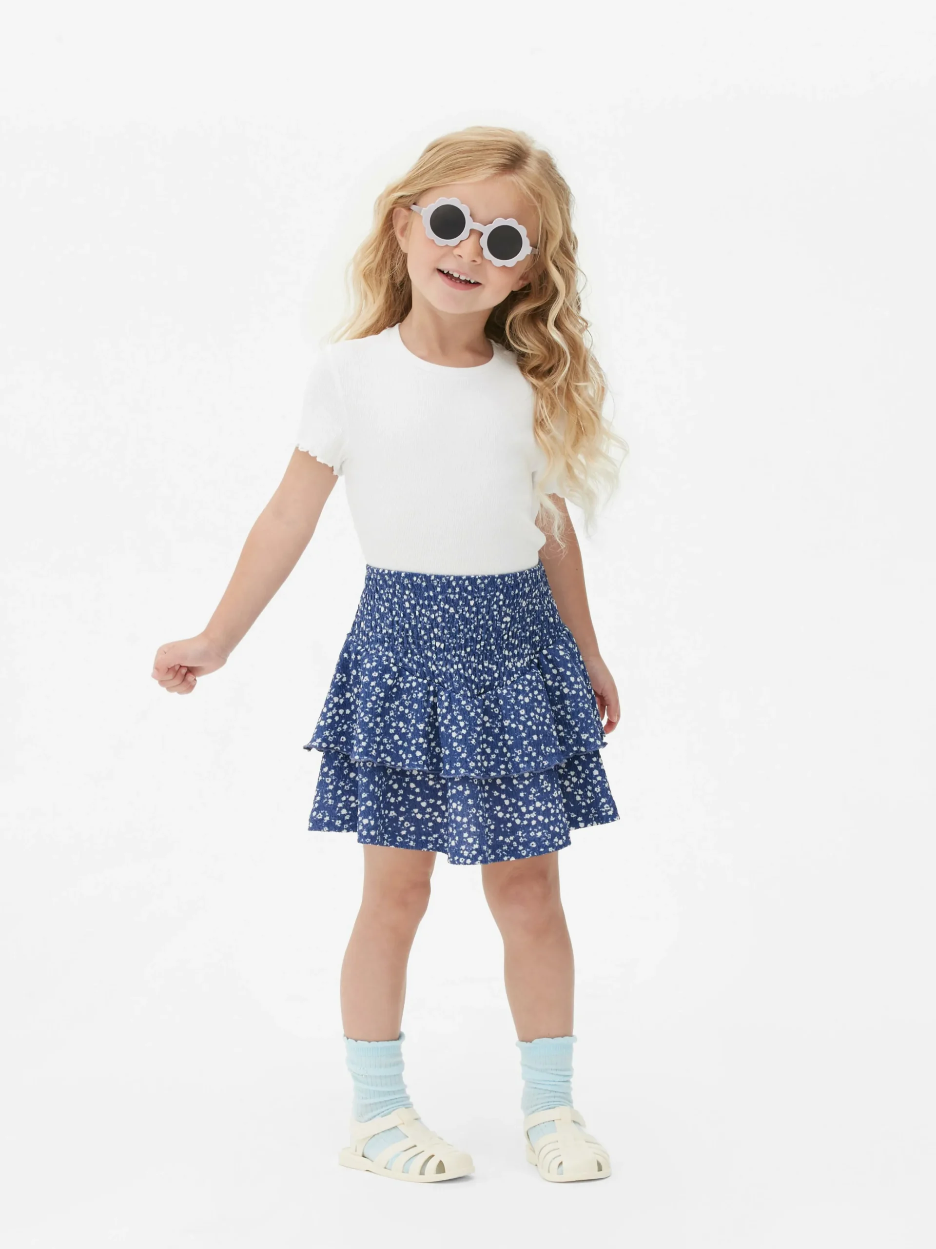 Enfant Primark Jupes|Jupe Florale à Superpositions