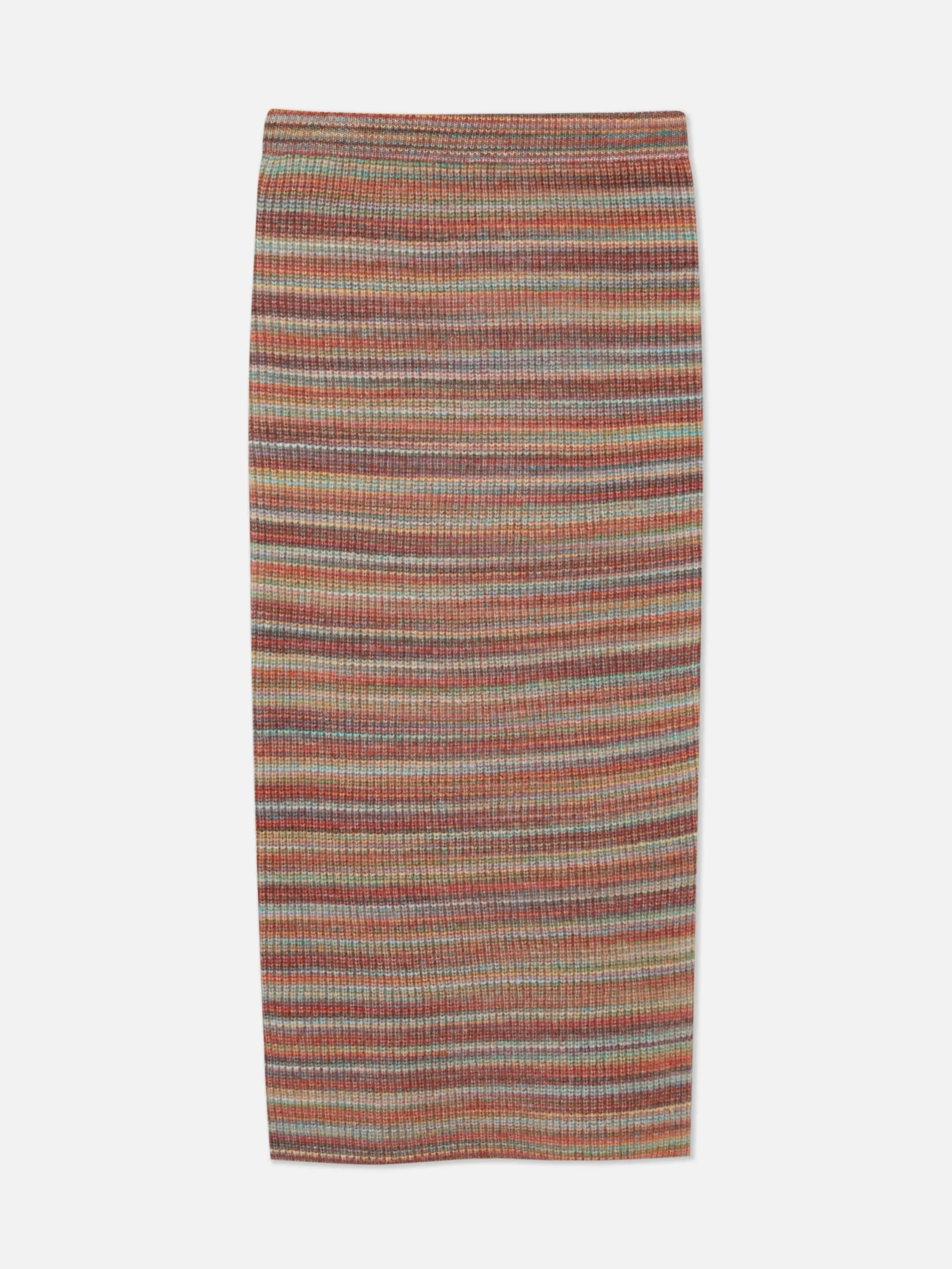 Femme Primark Jupes|Jupe Mi-longue En Tricot Rayé Rita Ora à Coordonner