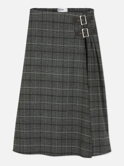 Femme Primark Jupes|Jupe Mi-longue Plissée à Boucle Rita Ora