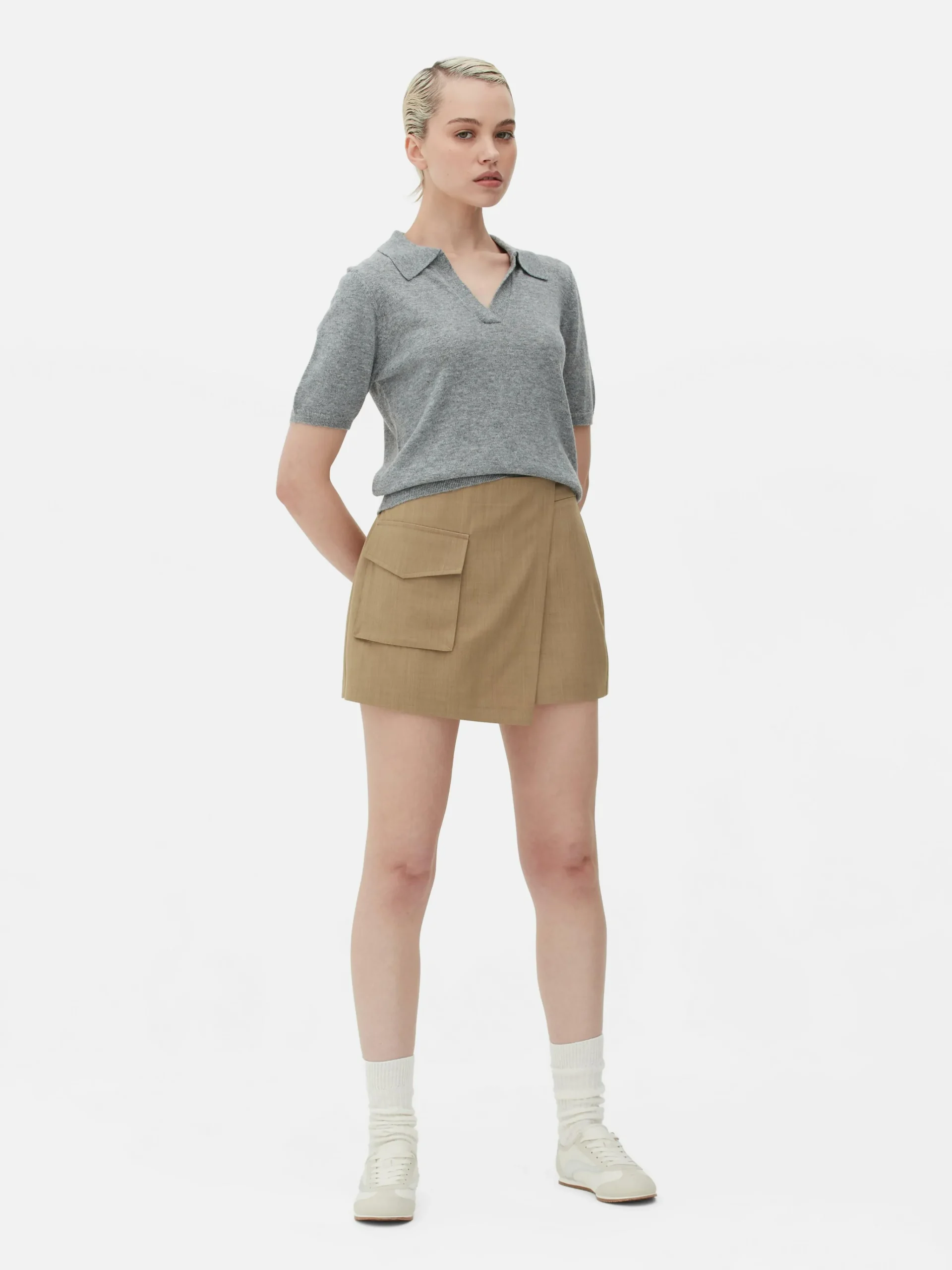 Femme Primark Shorts|Jupes|Jupe-short Utilitaire à Poche Cargo