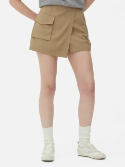 Femme Primark Shorts|Jupes|Jupe-short Utilitaire à Poche Cargo