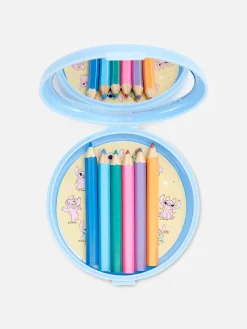 Enfant Primark Loisirs Creatifs|Kit De Fournitures De Bureau Miroir Compact Disney
