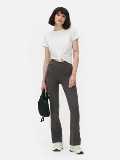 Femme Primark Vêtements De Sport|Legging De Yoga évasé à Taille En V