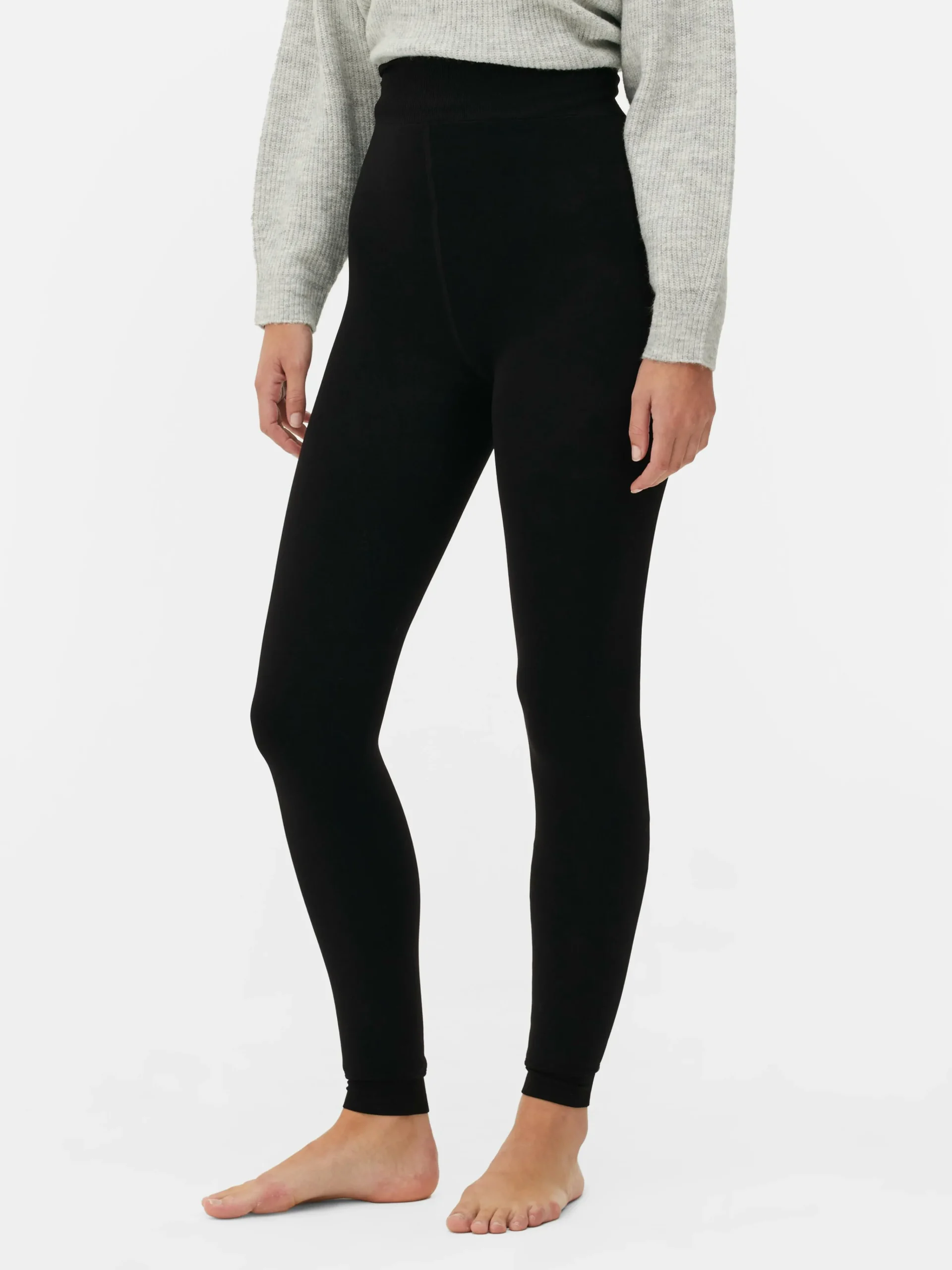 Femme Primark Collants|Pantalons Et Leggings|Legging En Velours à Doublure Duveteuse