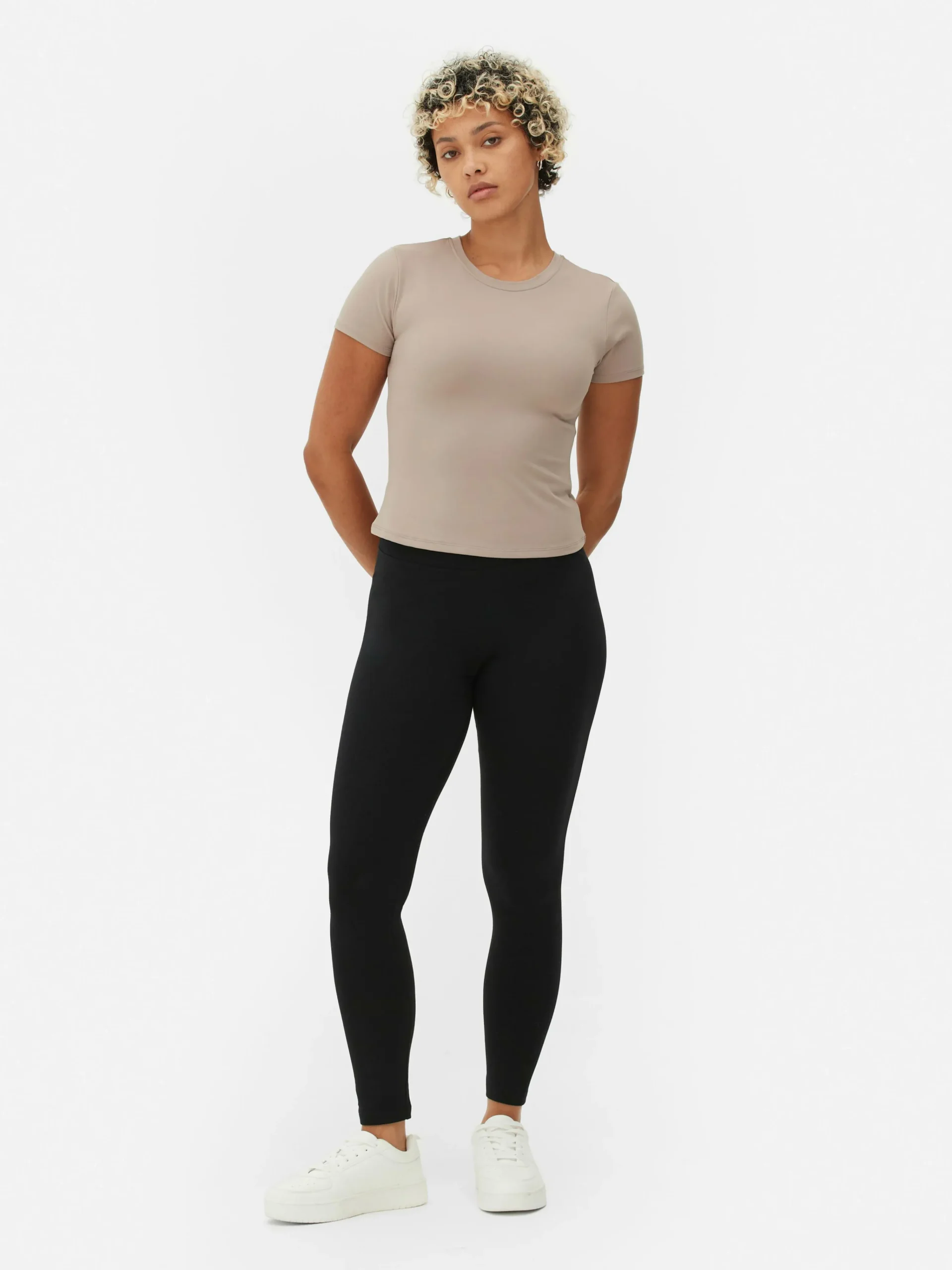 Femme Primark Pantalons Et Leggings|Legging Taille Haute En Jersey