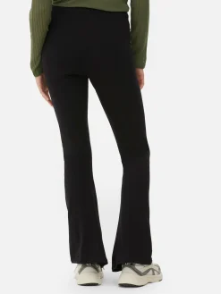 Femme Primark Pantalons Et Leggings|Legging Taille Haute évasé En Jersey