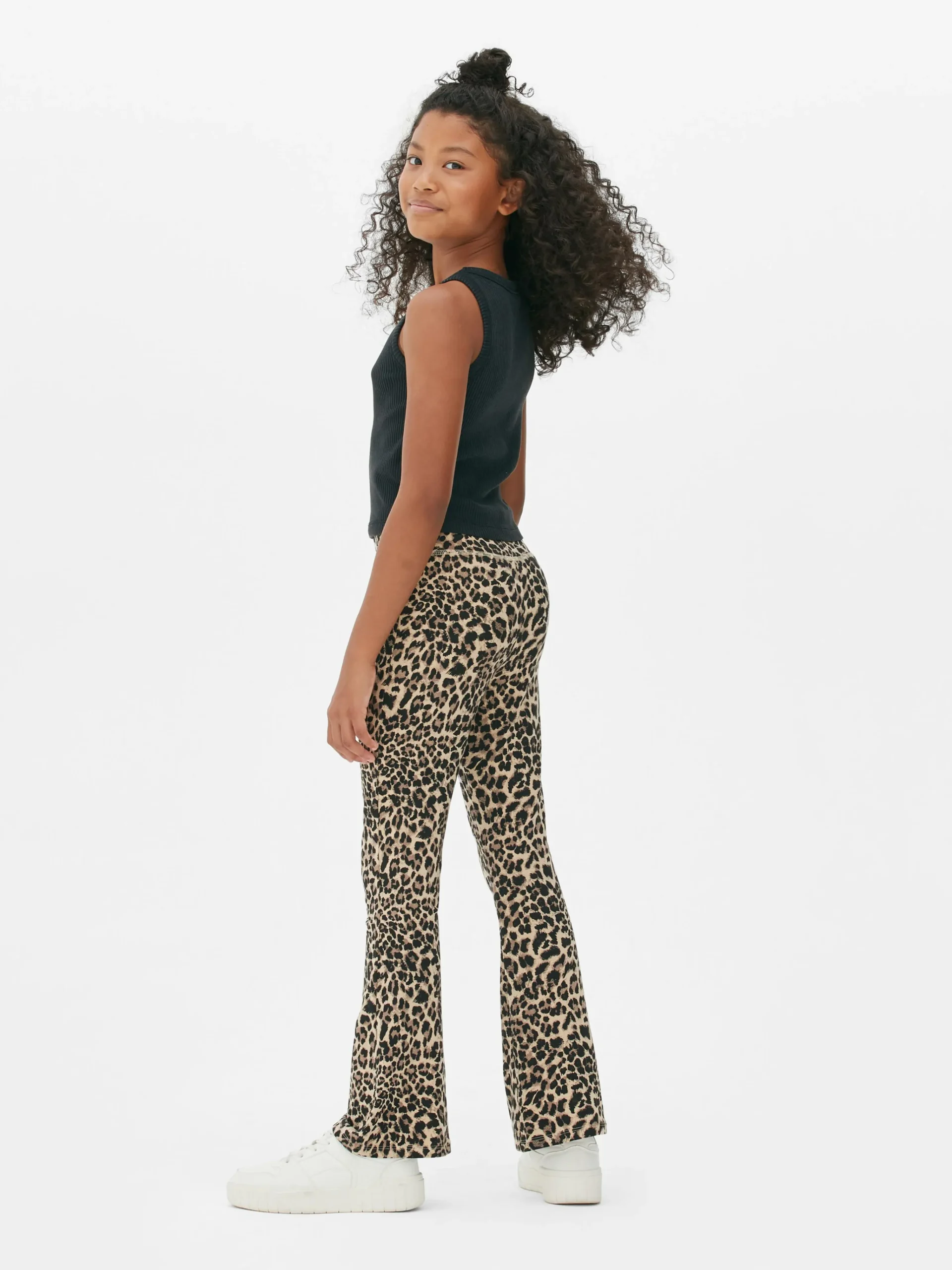 Enfant Primark Pantalons Et Leggings|Legging évasé à Imprimé Léopard