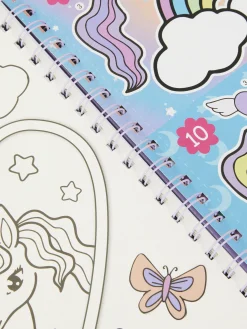Enfant Primark Loisirs Creatifs|Livre D'autocollants Numérotés Licorne