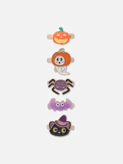 Enfant Primark Déguisements Halloween Pour Enfants|Accessoires Halloween|Lot De 5 Bagues Phosphorescentes Halloween