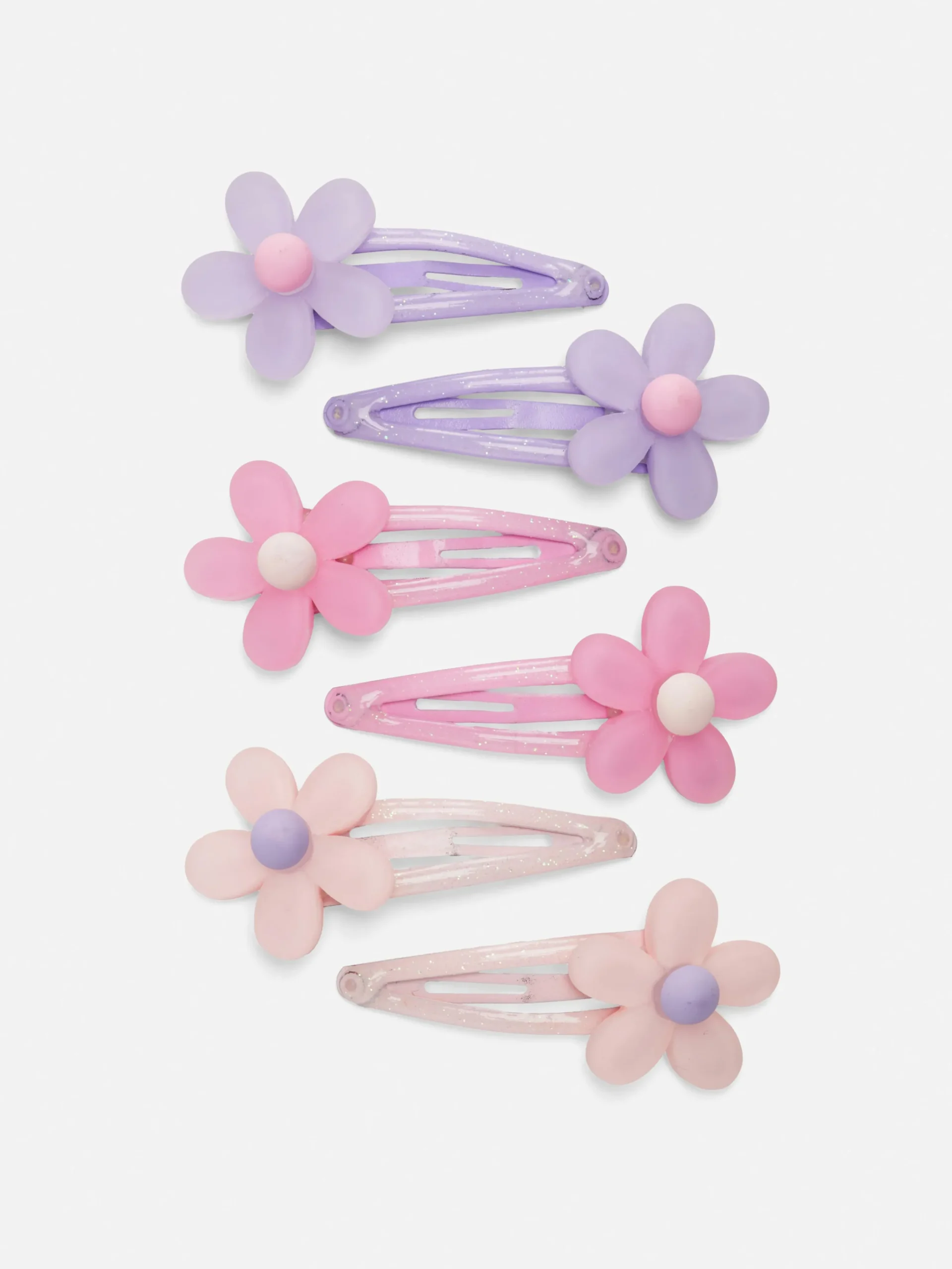 Enfant Primark Accessoires Cheveux|Lot De 6 Barrettes à Fleurs