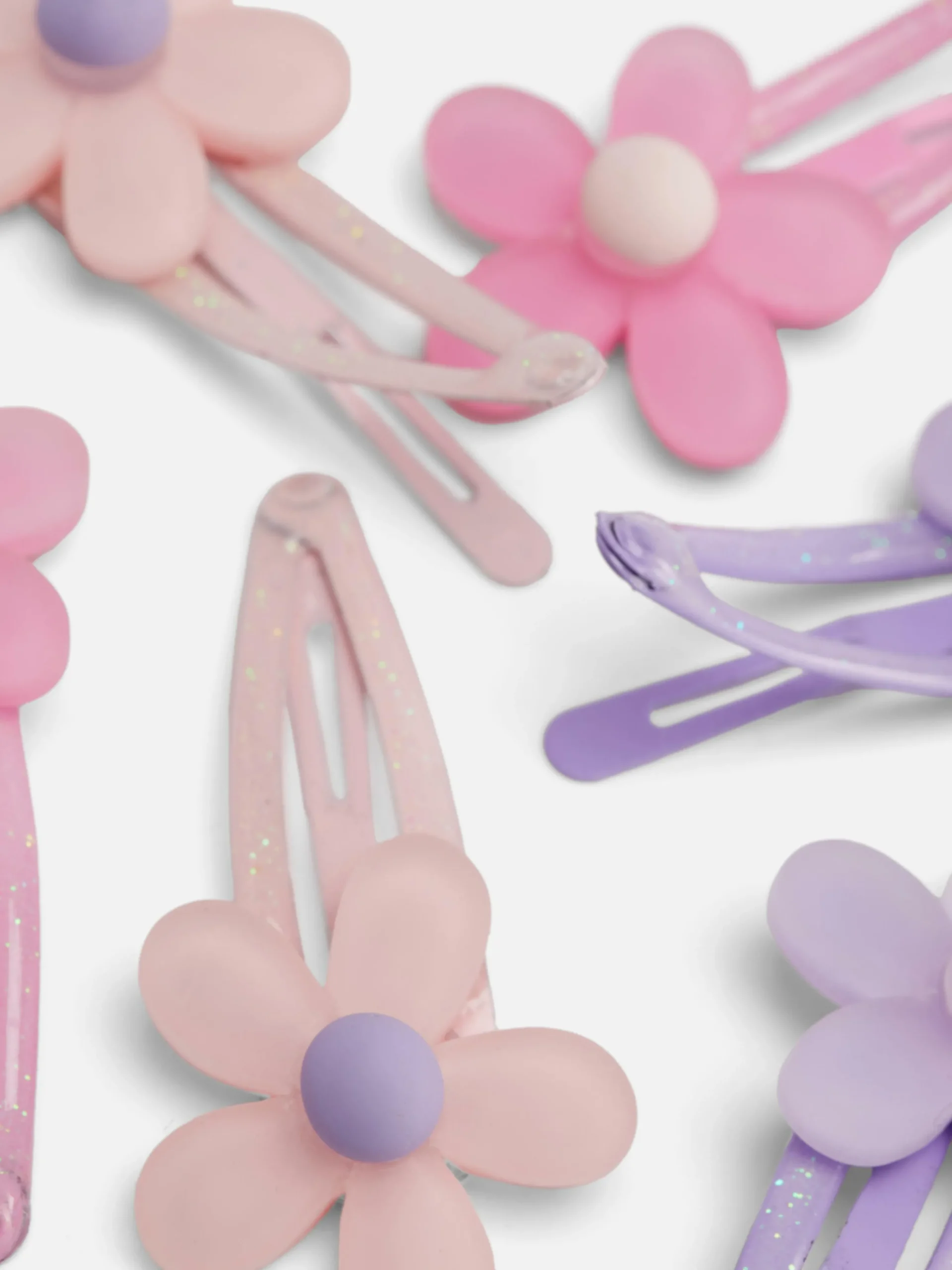 Enfant Primark Accessoires Cheveux|Lot De 6 Barrettes à Fleurs