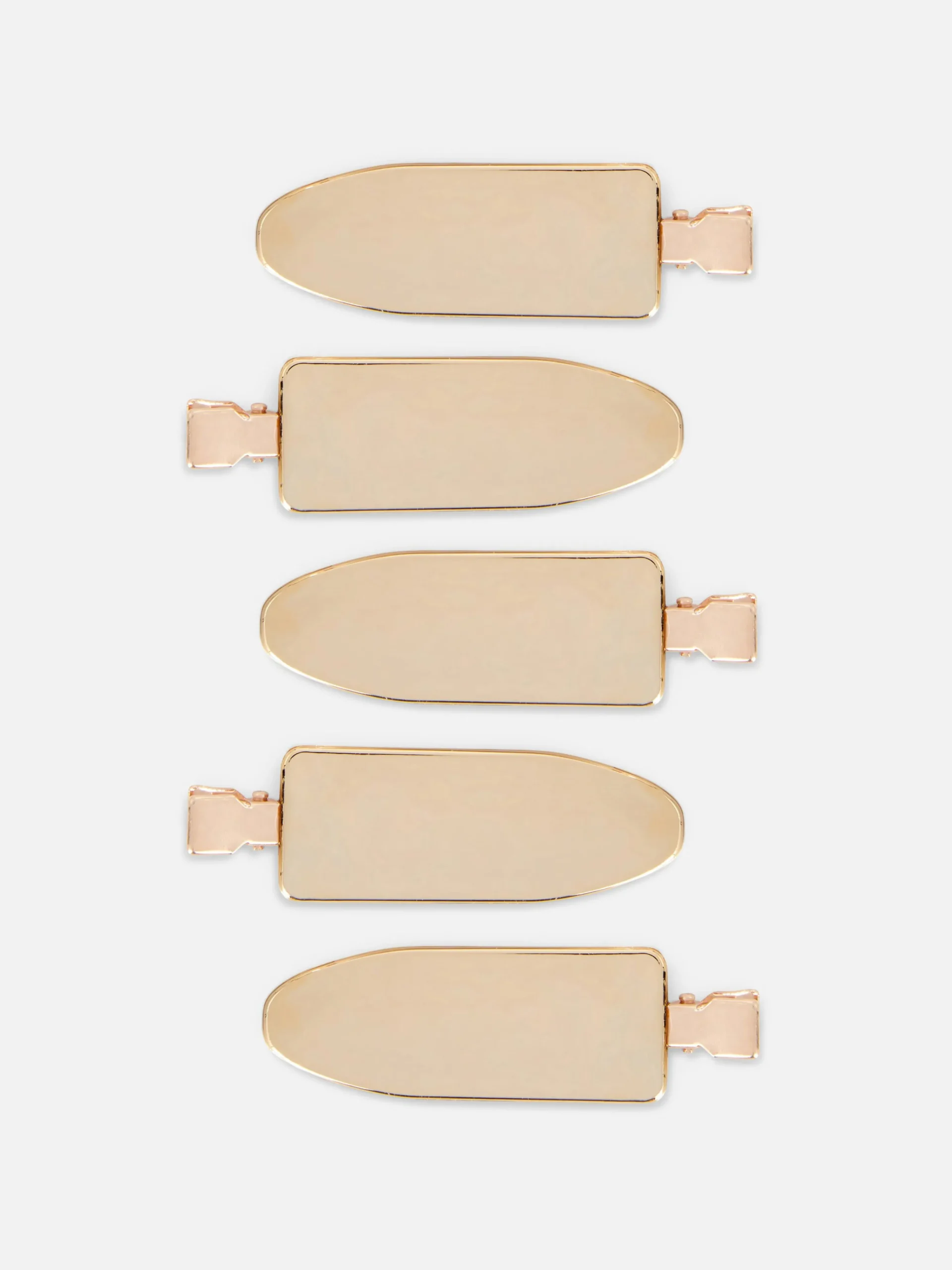 Femme Primark Accessoires Cheveux|Lot De 5 Barrettes Extra-larges Sans Dents