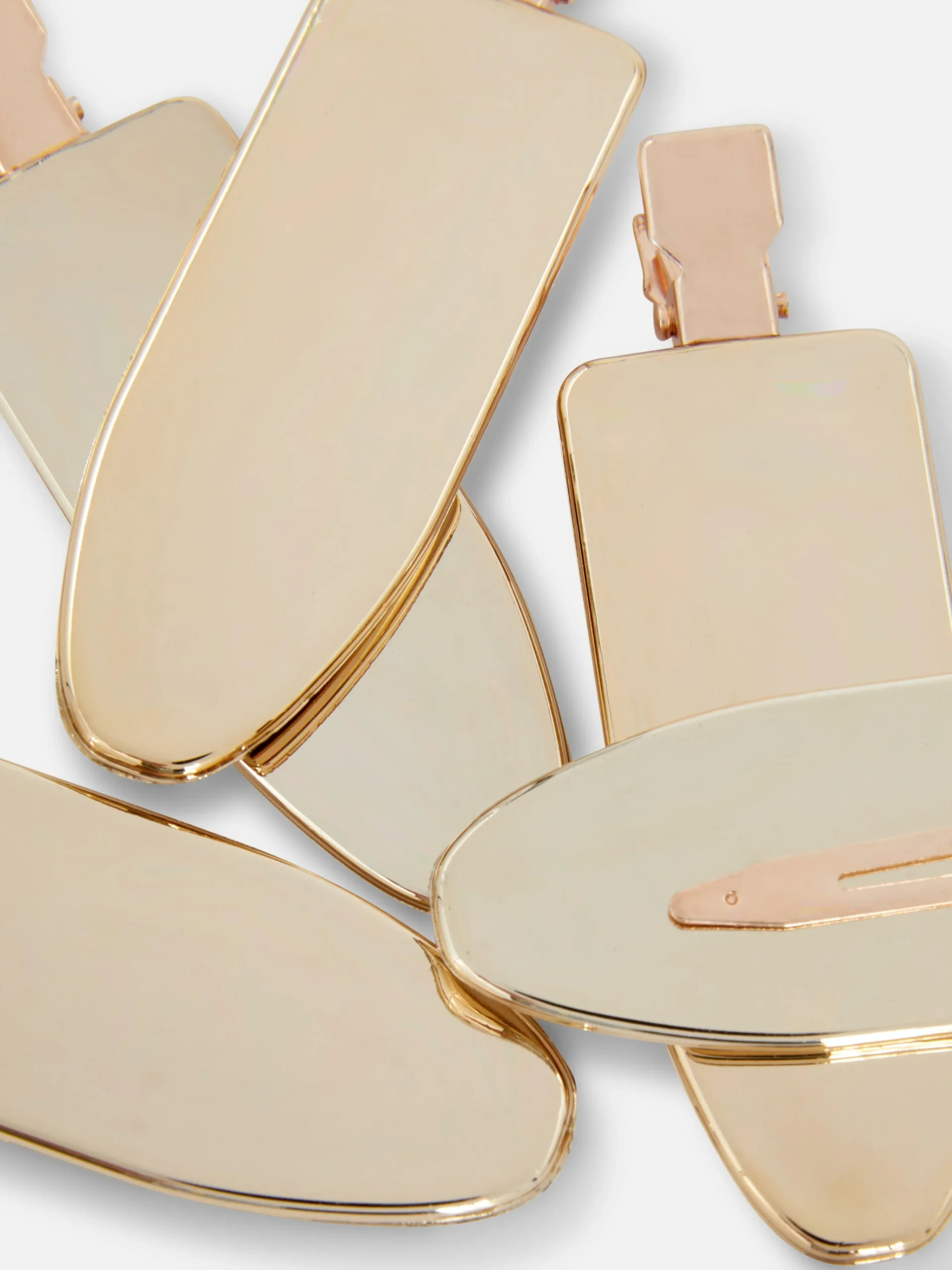 Femme Primark Accessoires Cheveux|Lot De 5 Barrettes Extra-larges Sans Dents