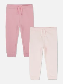 Primark Pantalons Et Leggings|Lot De 2 Bas De Jogging à Revers Avec Cordon De Serrage