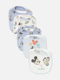 Enfant Primark Alimentation Et Sevrage|Lot De 5 Bavoirs Disney Mickey Mouse & Co.