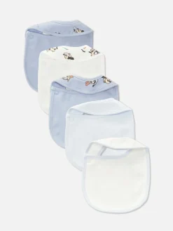 Enfant Primark Alimentation Et Sevrage|Lot De 5 Bavoirs Disney Mickey Mouse & Co.