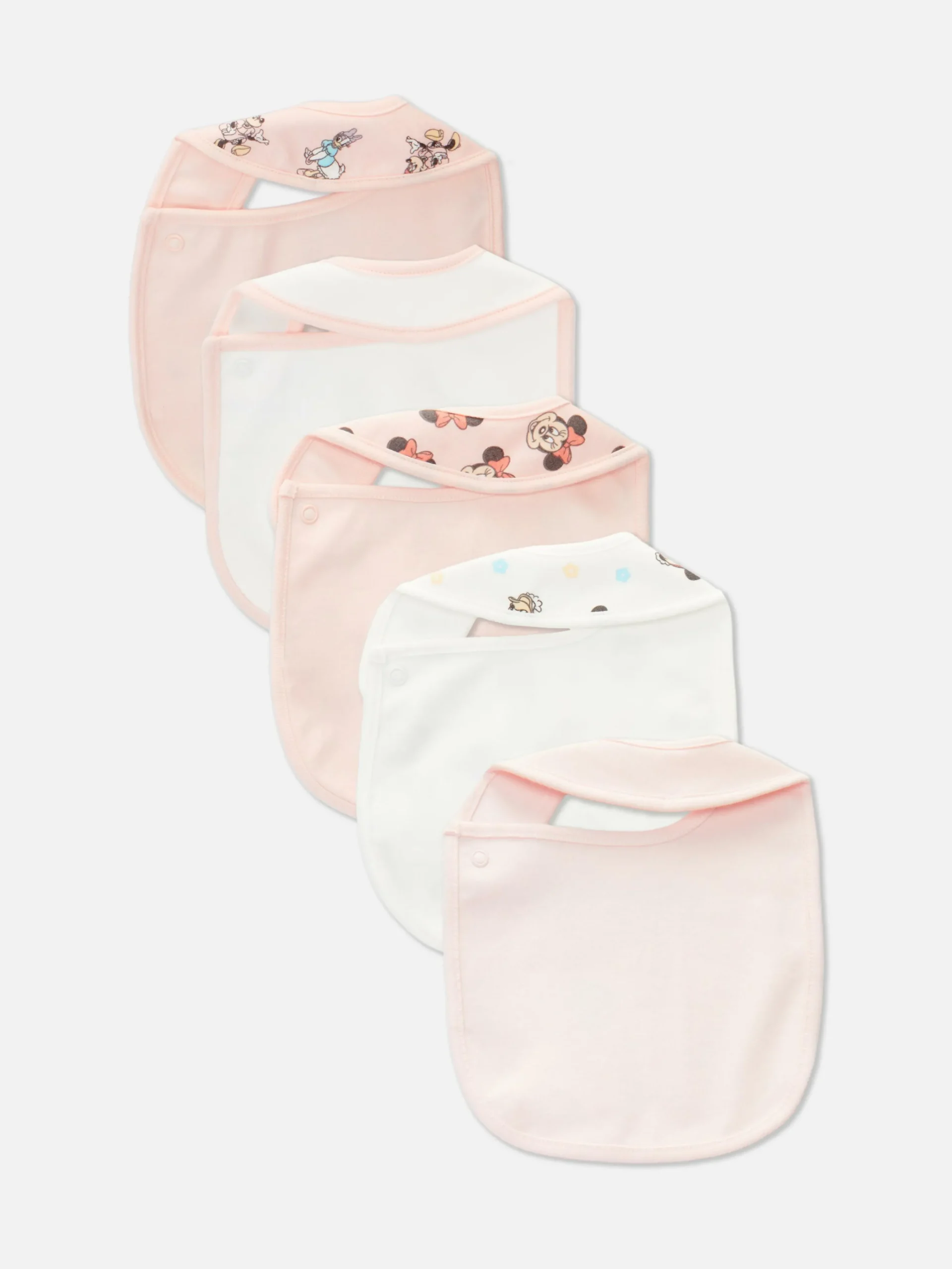 Enfant Primark Alimentation Et Sevrage|Lot De 5 Bavoirs Disney Minnie Mouse Et Daisy Duck