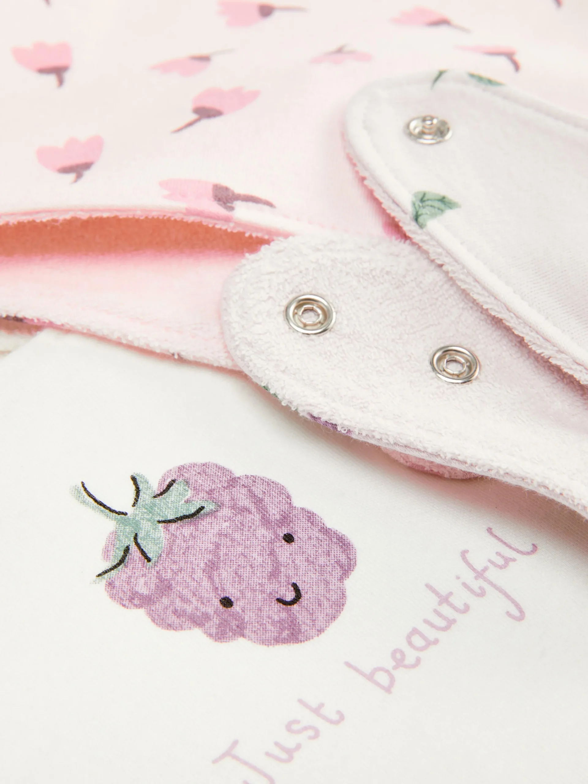 Enfant Primark Alimentation Et Sevrage|Lot De 3 Bavoirs Façon Bandana à Motif Fruits Rouges