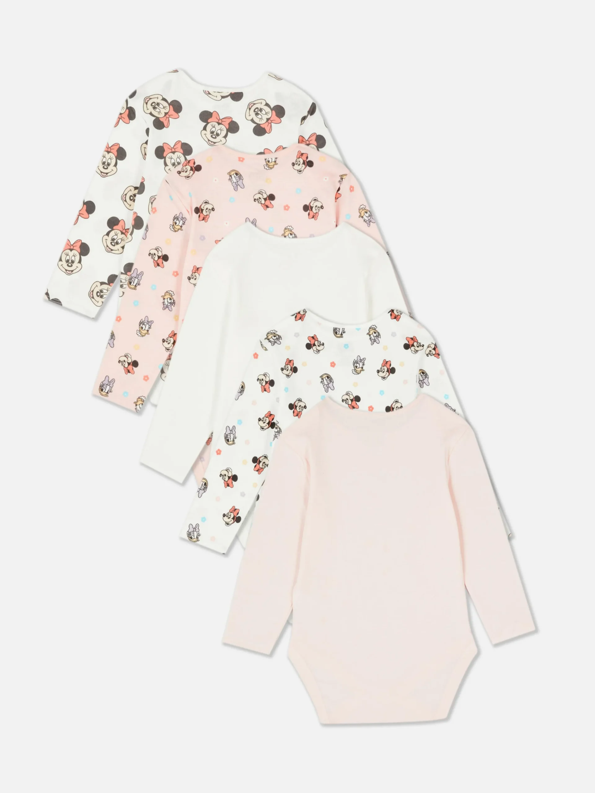 Primark Bodies Et Debardeurs|Lot De 5 Bodys Disney Minnie Mouse Et Daisy Duck