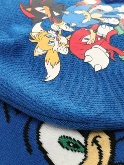Enfant Primark Chapeaux, Gants Et Écharpes|Lot De 2 Bonnets Sonic Le Hérisson