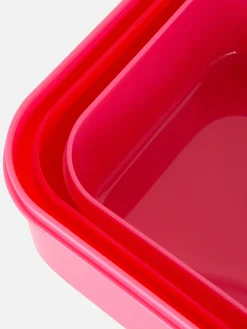 Primark Ustensiles De Cuisine Et Pâtisserie|Lot De 3 Boîtes à Encas Hello Kitty