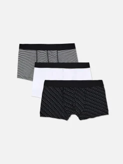 Homme Primark Sous-Vêtements|Lot De 3 Boxers à Motifs Variés