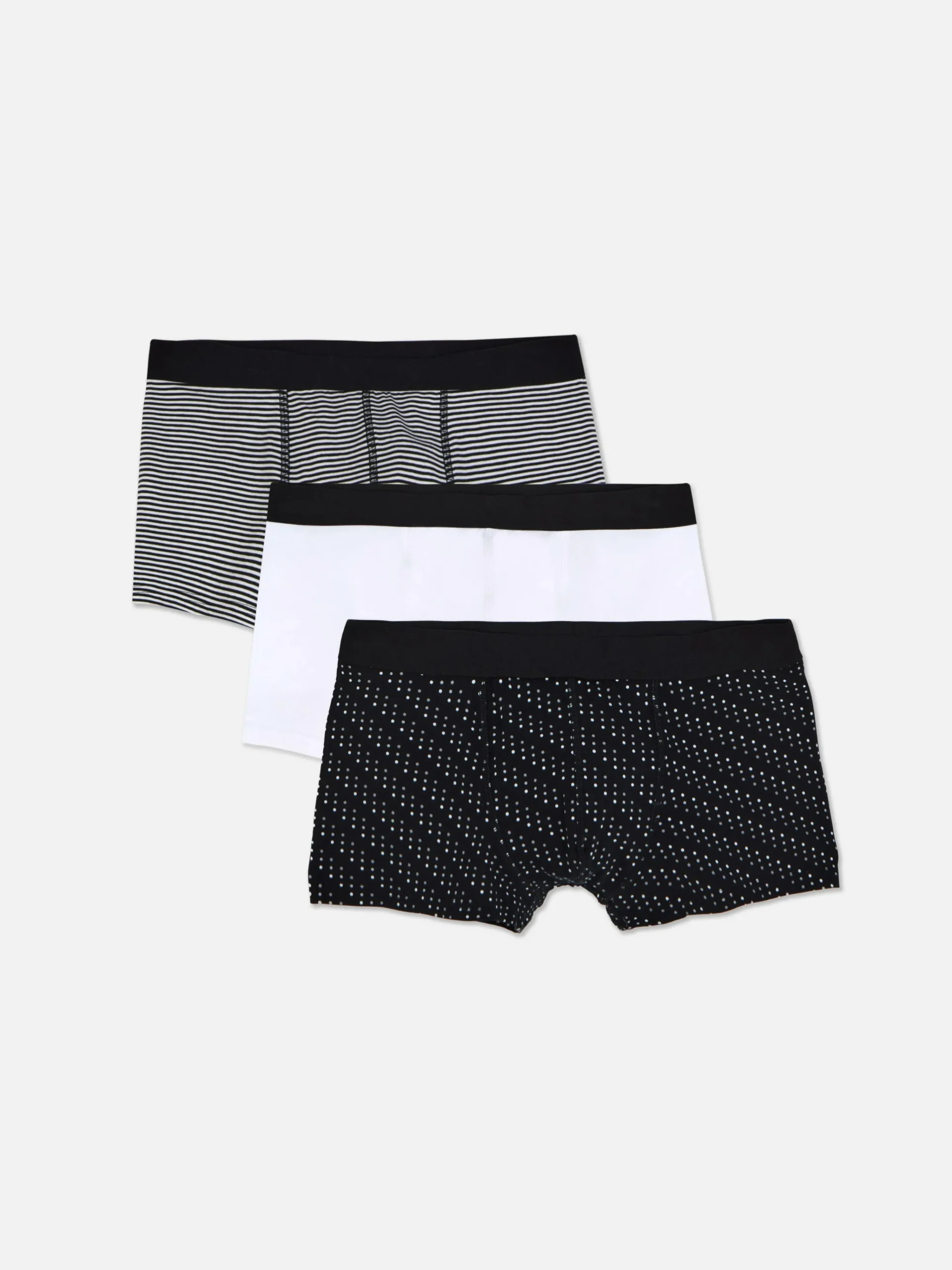 Homme Primark Sous-Vêtements|Lot De 3 Boxers à Motifs Variés
