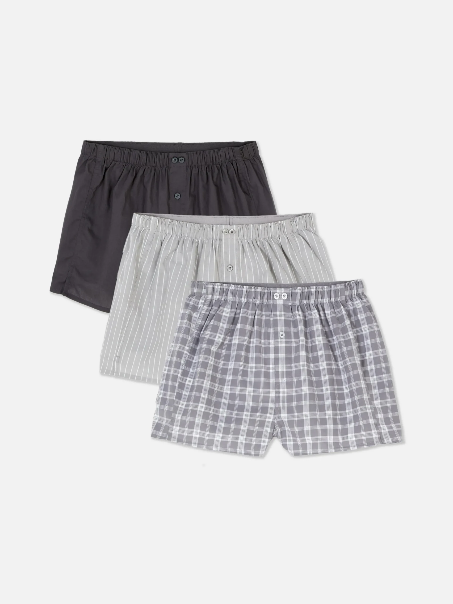 Homme Primark Sous-Vêtements|Lot De 3 Boxers à Motifs Variés