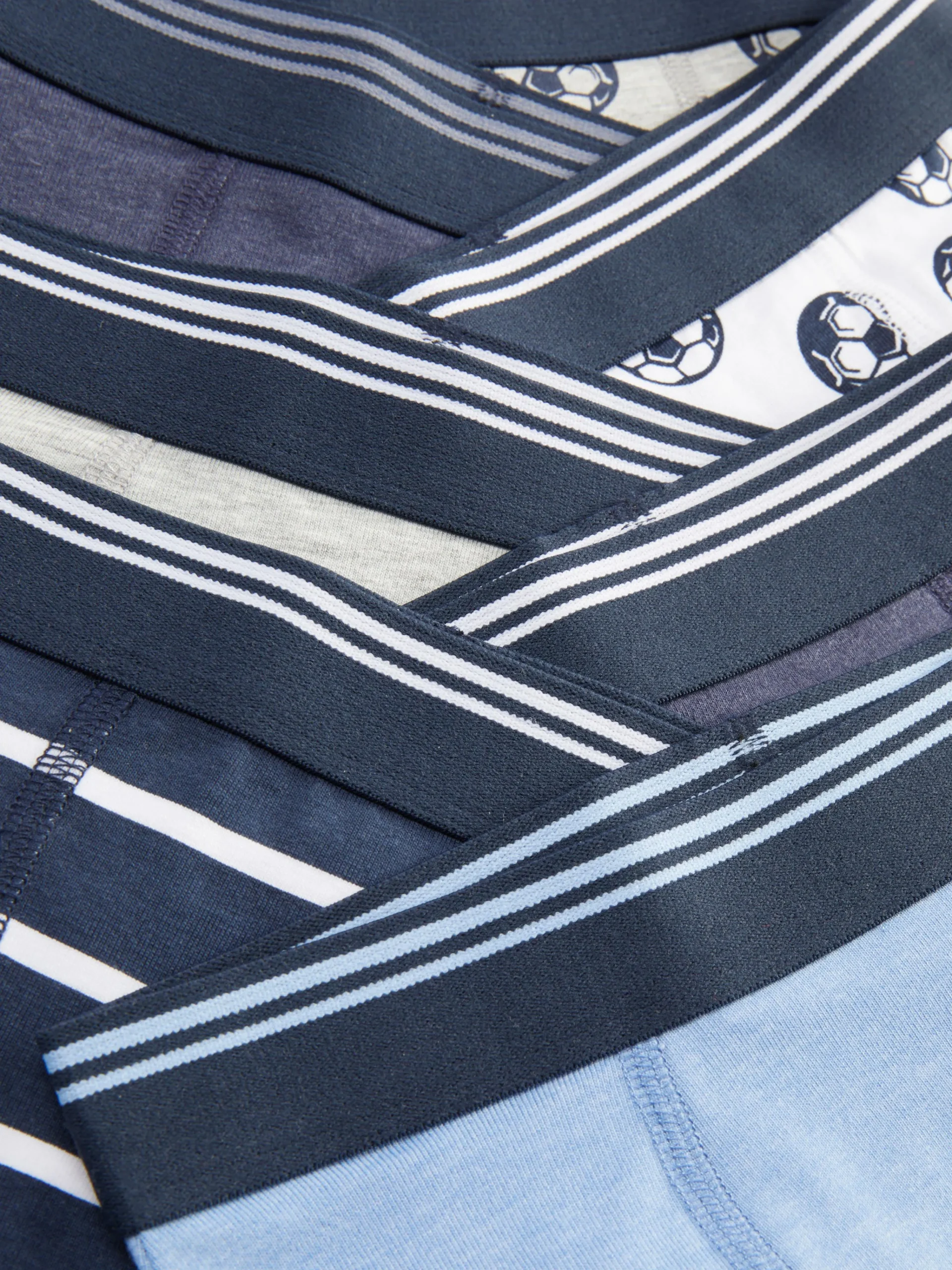 Enfant Primark Sous-Vêtement|Lot De 7 Boxers De Football Variés