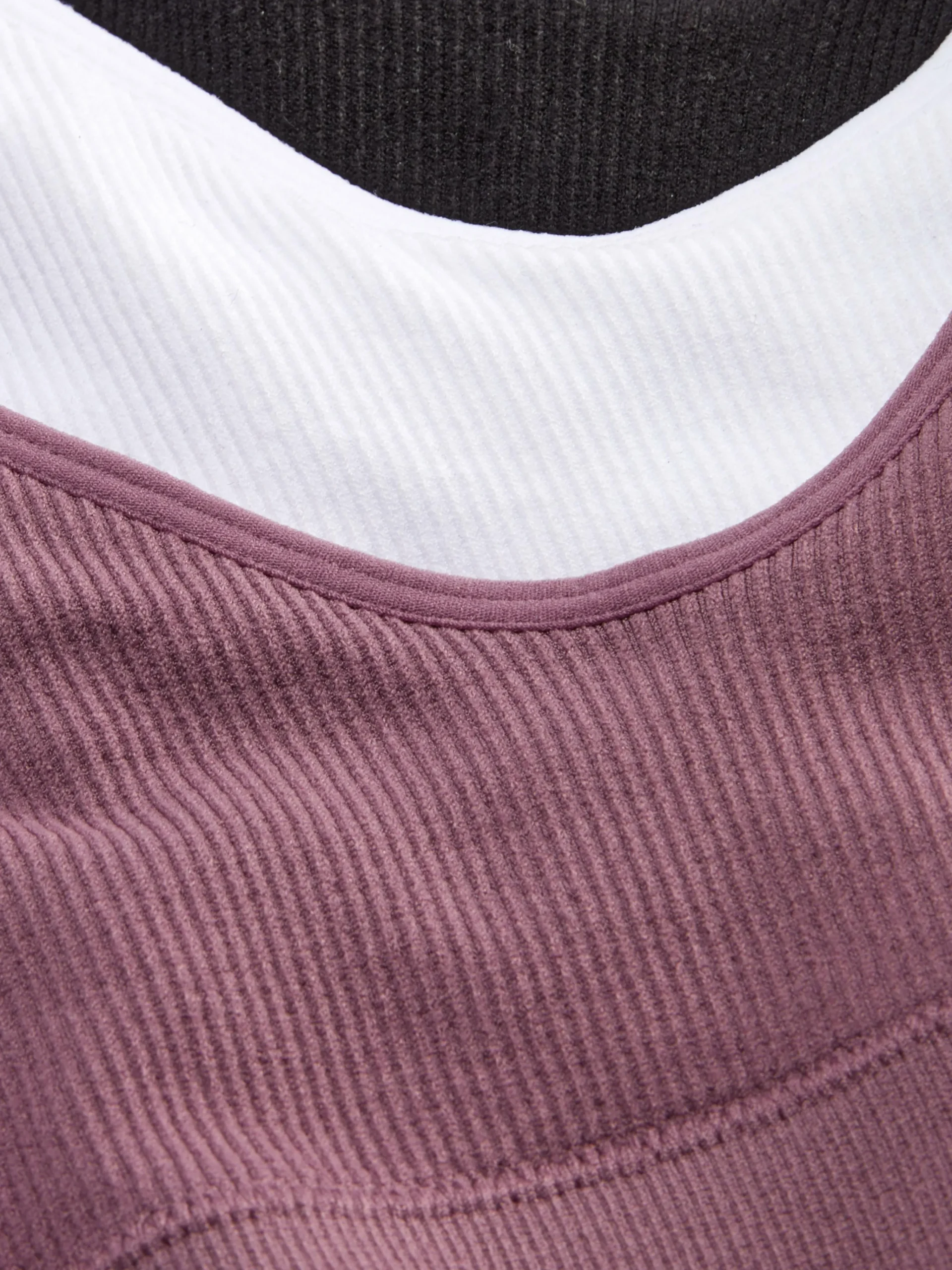 Femme Primark Soutiens-Gorge|Lot De 3 Brassières Caraco Courtes Sans Couture