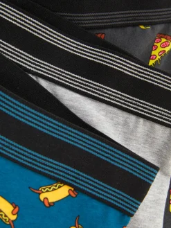 Homme Primark Sous-Vêtements|Lot De 3 Caleçons à Motifs Nourriture