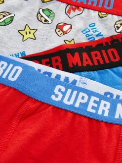 Enfant Primark Sous-Vêtement|Lot De 3 Caleçons Super Mario