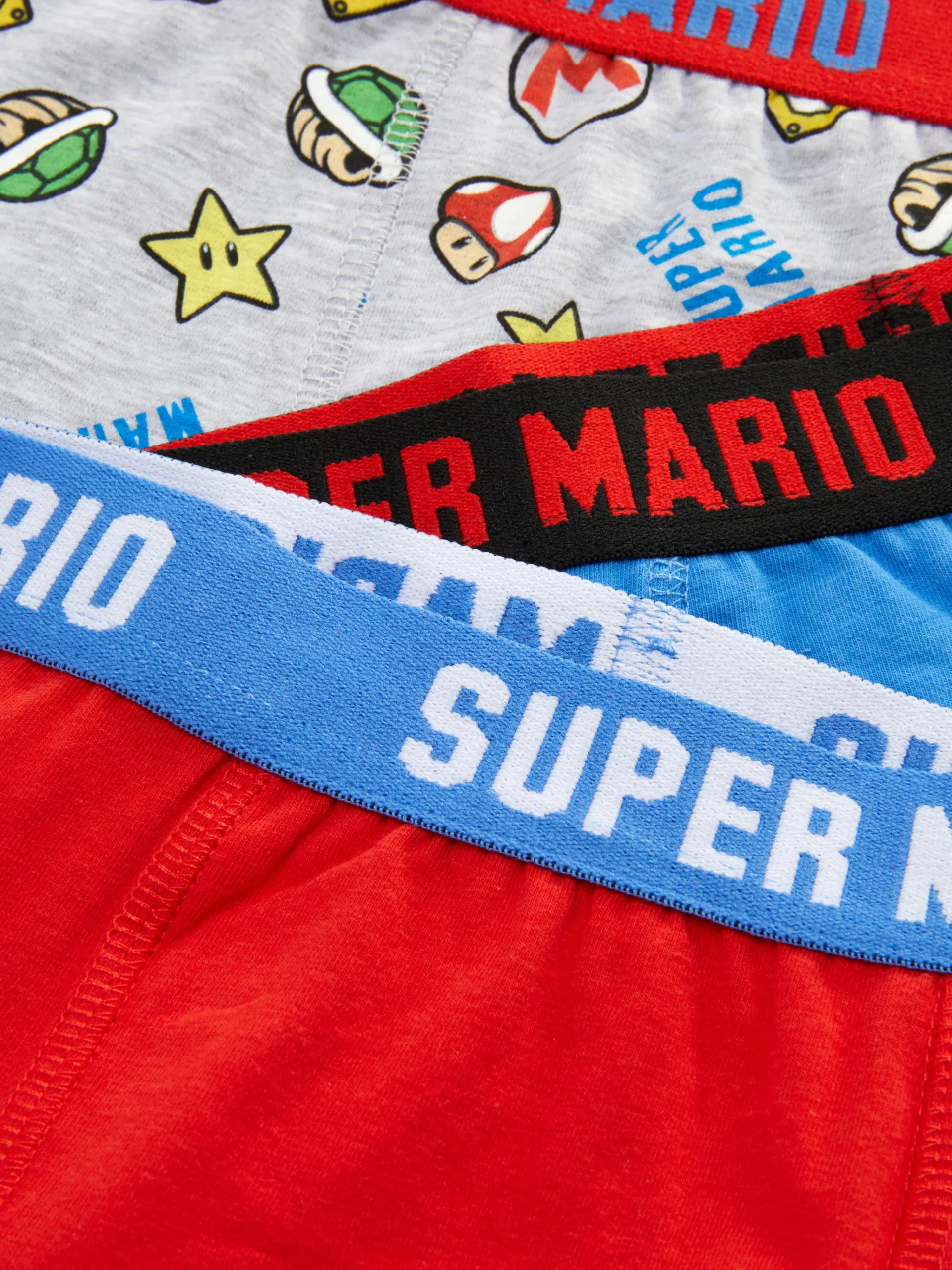 Enfant Primark Sous-Vêtement|Lot De 3 Caleçons Super Mario
