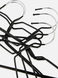 Primark Solutions De Rangement Murales Et Cintres|Lot De 10 Cintres En Métal Enduit