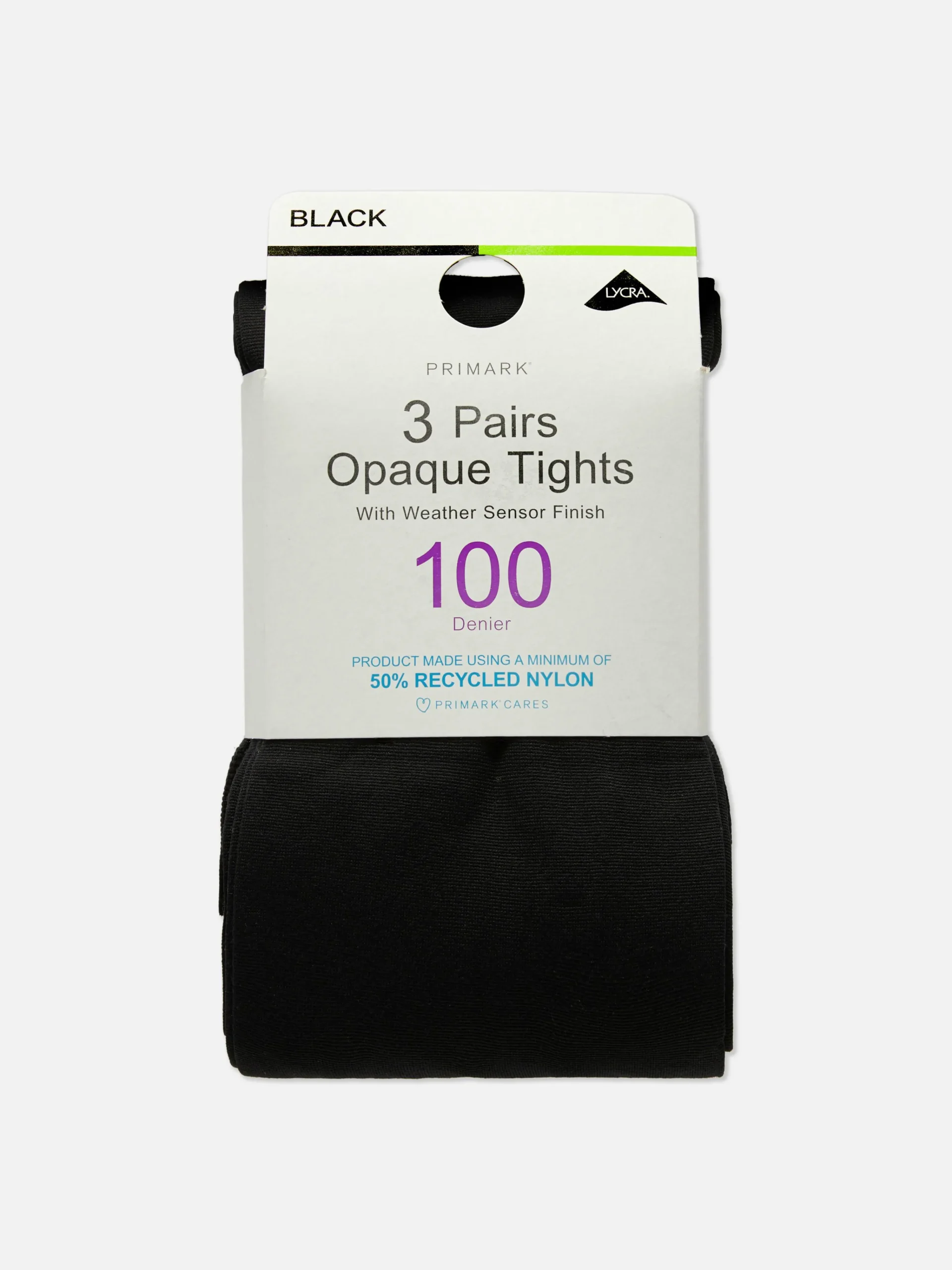 Femme Primark Collants|Lot De 3 Collants Opaques 100 Deniers
