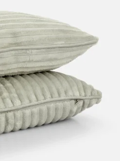 Primark Coussins Et Housses De Coussins|Lot De 2 Coussins Côtelés