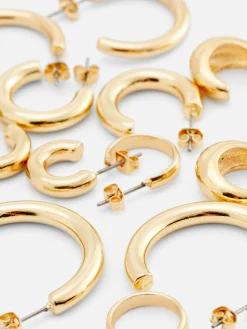 Femme Primark Bijoux|Lot De 6 Créoles épaisses