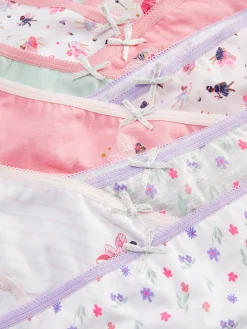 Enfant Primark Sous-Vêtement|Lot De 10 Culottes à Motif Fées