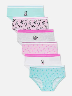 Enfant Primark Sous-Vêtement|Lot De 6 Culottes à Motif Panda