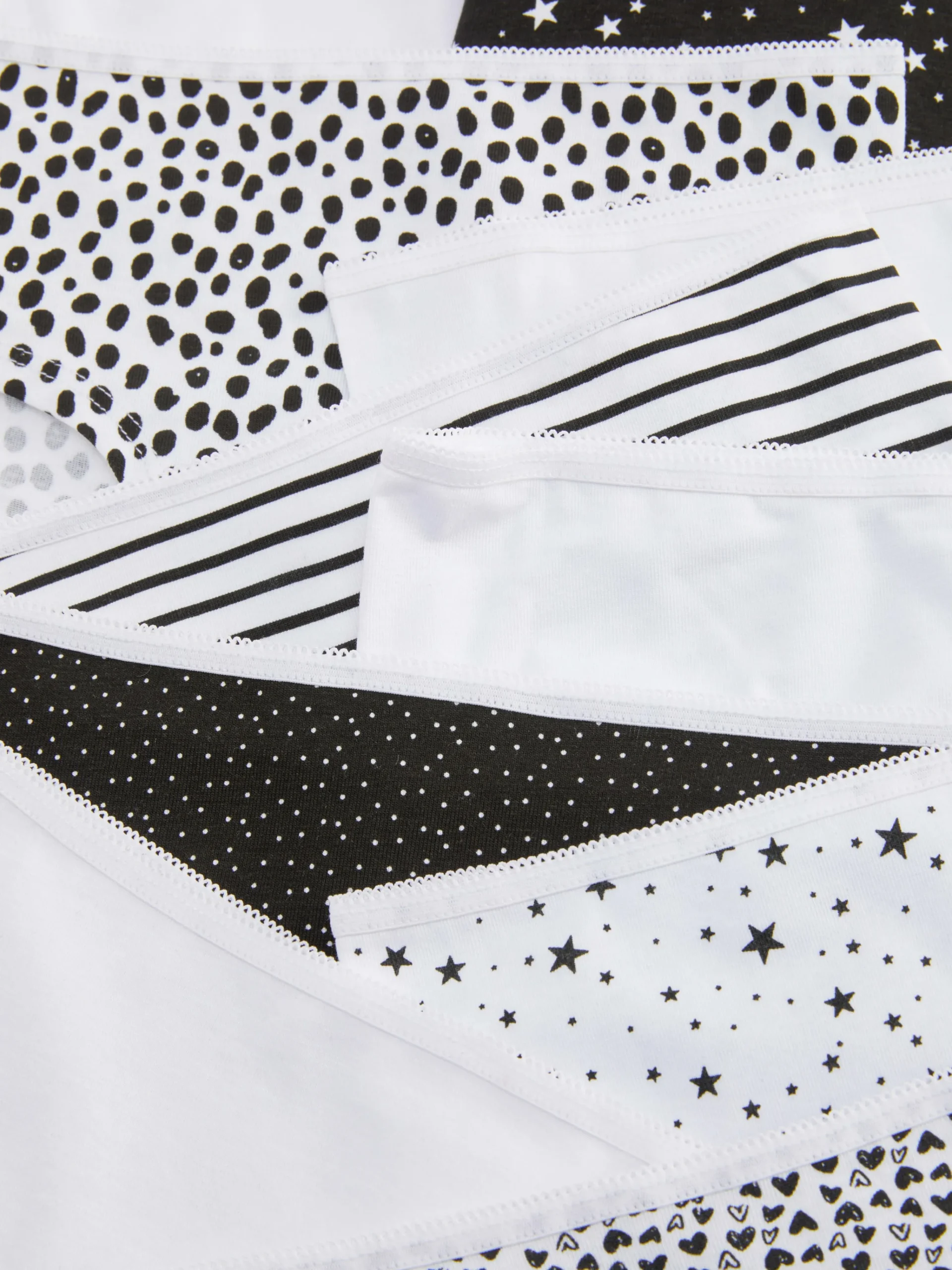 Enfant Primark Sous-Vêtement|Lot De 10 Culottes à Motifs Variés