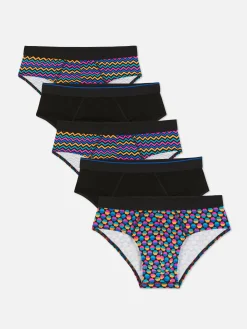 Homme Primark Sous-Vêtements|Lot De 5 Culottes à Motifs Géométriques Variés