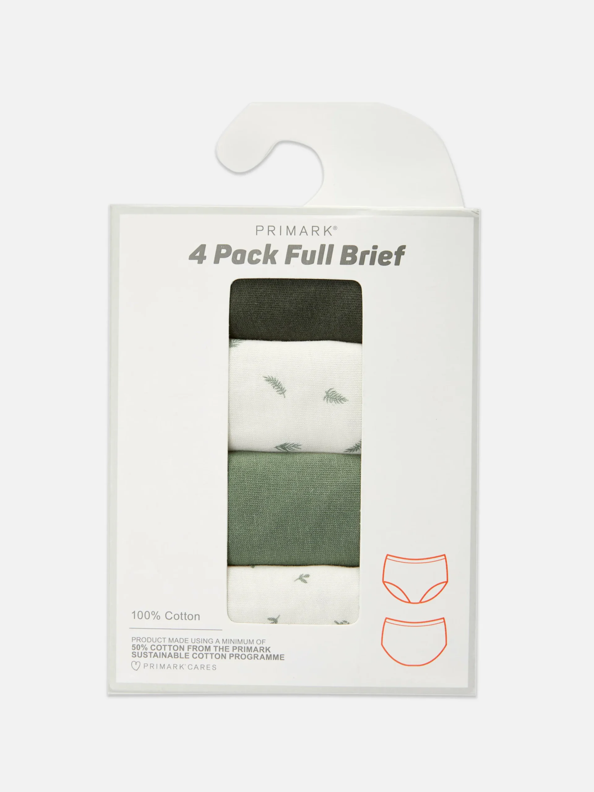 Femme Primark Culotte|Lot De 4 Culottes Hautes Pour Tous Les Jours