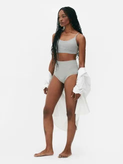 Femme Primark Culotte|Lot De 3 Culottes Menstruelles Côtelées Taille Haute