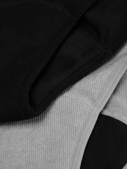 Femme Primark Culotte|Lot De 3 Culottes Menstruelles Côtelées Taille Haute