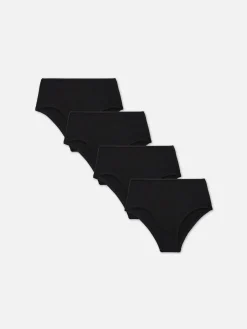 Femme Primark Culotte|Lot De 4 Culottes Taille Haute