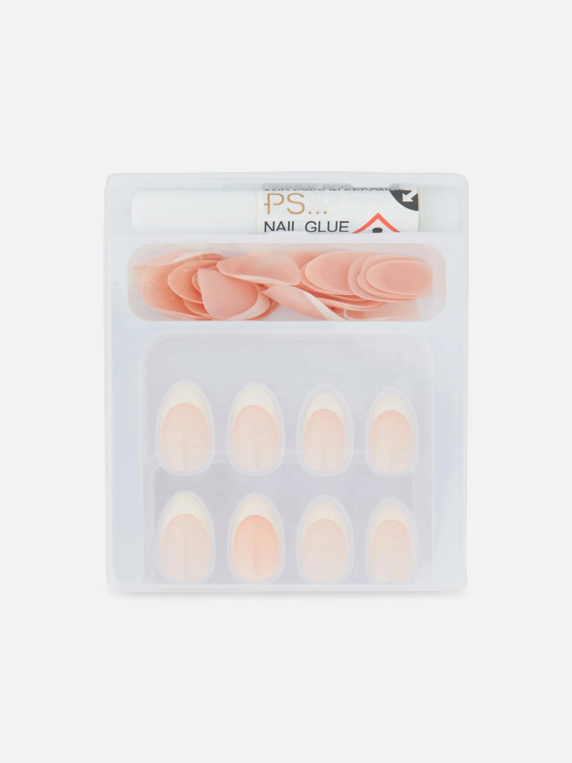 Primark Faux Ongles|Lot De 36 Faux Ongles Glossy En Amande PS...