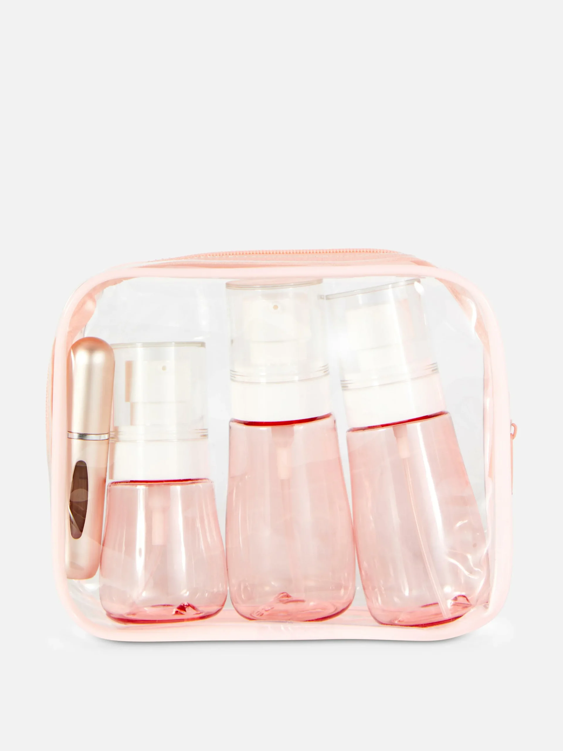 Primark Accessoires De Soins|Accessoires Voyages|Lot De 4 Flacons De Voyage