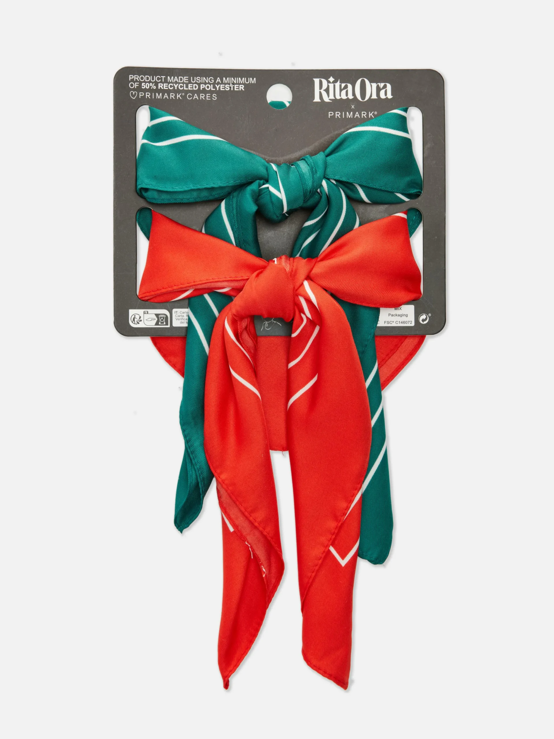 Femme Primark Chapeaux, Gants Et Écharpes|Lot De 2 Foulards Rita Ora