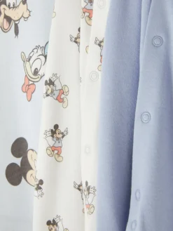 Primark Grenouillères Et Gigoteuses|Lot De 3 Grenouillères Disney Mickey Mouse Et Ses Amis