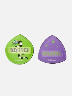 Primark Maquillage D'Halloween|Beetlejuice|Lot De 2 Houpettes De Maquillage Beetlejuice